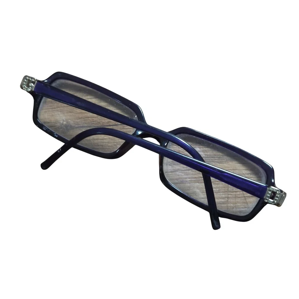 Dolce & Gabbana DG3011-B Rectangle Eyeglasses Rhinestone Logo 52-17 Frames Only